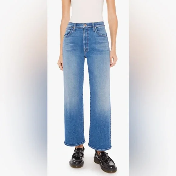 NWT MOTHER “The Dodger” Ankle Jeans On Your Left - Picture 1 of 14